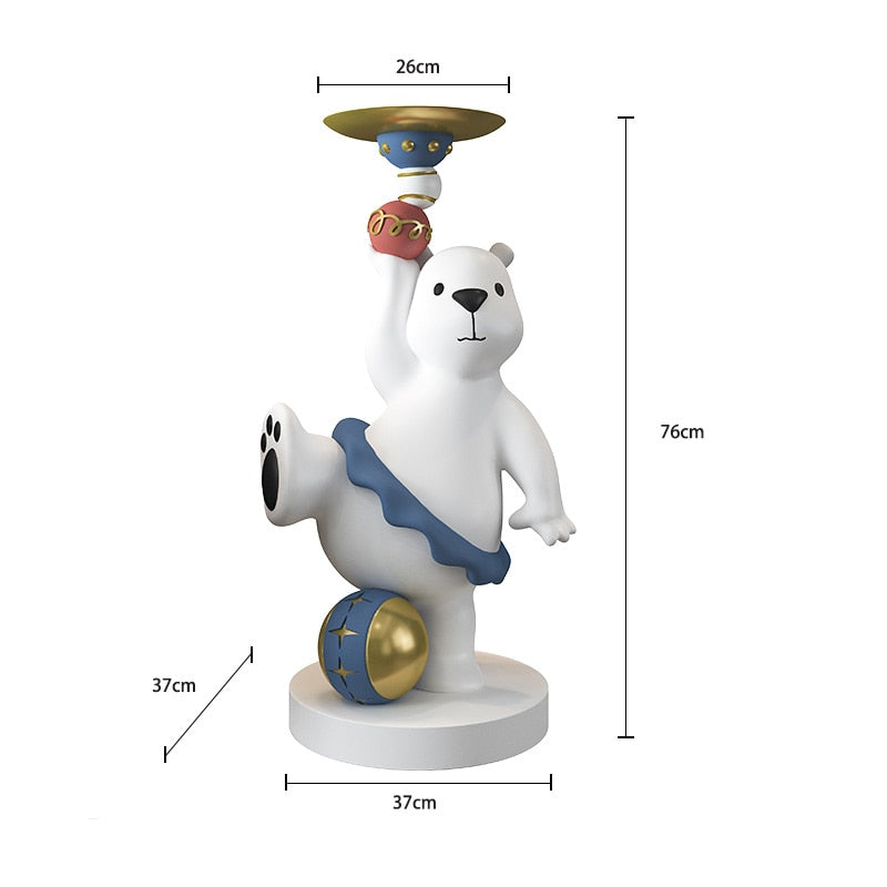 CORX Designs - Polar Bear Ball Statue with Tray - Review