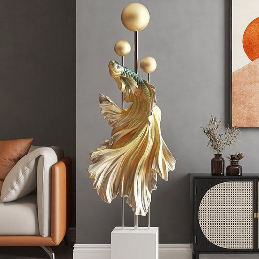 CORX Designs - Siamese Fighting Fish Large Lobby Statue - Review