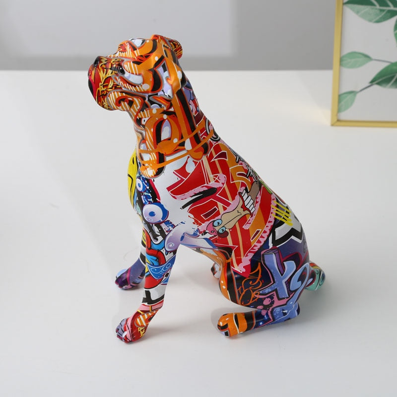 CORX Designs - Graffiti Boxer Dog Resin Statue - Review