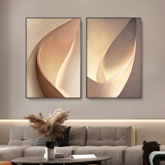 CORX Designs - Abstract Luxurious Beige Canvas Art - Review