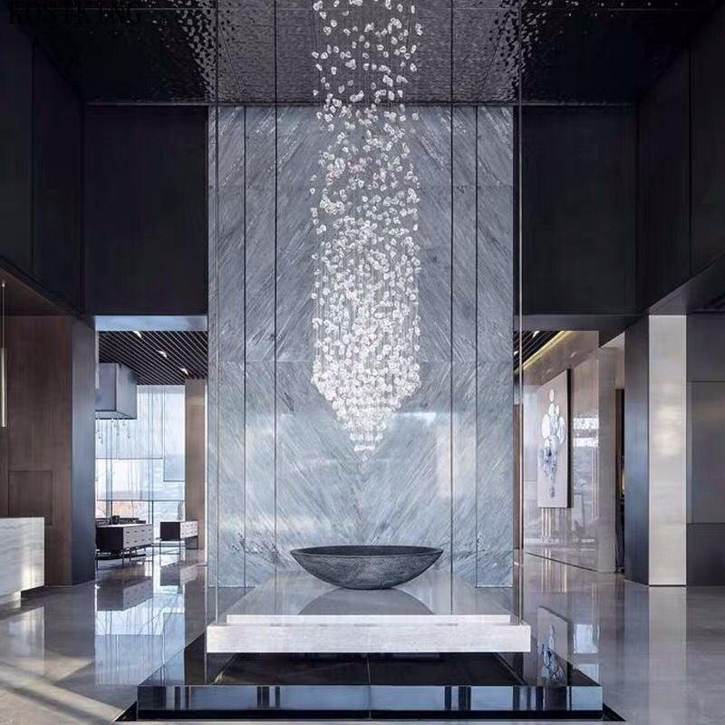 CORX Designs - Luxury Long Crystal Stone Chandelier - Review