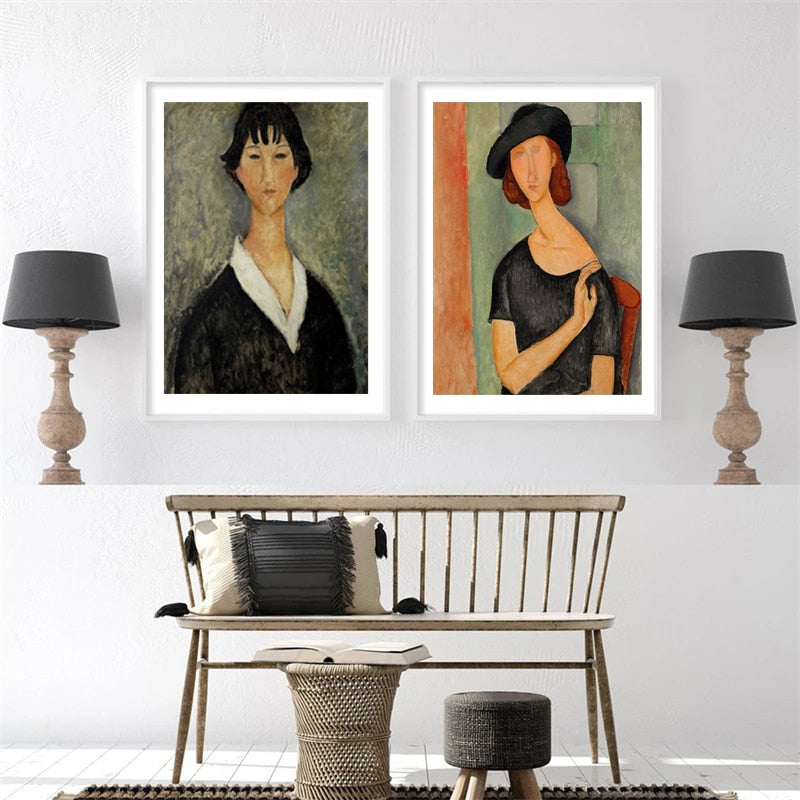 CORX Designs - Classical Famous Amedeo Modigliani Canvas Art - Review