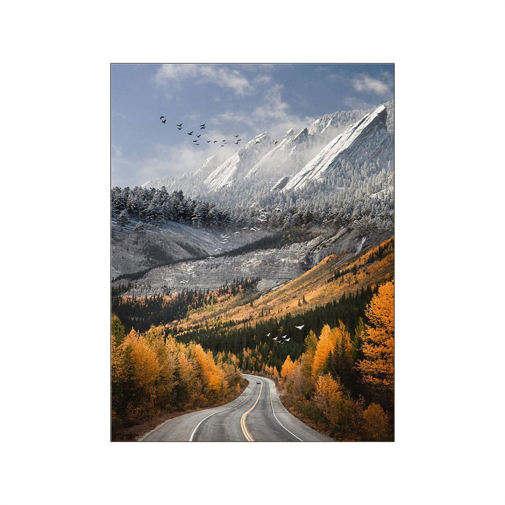 CORX Designs - Golden Mountain Canvas Art - Review