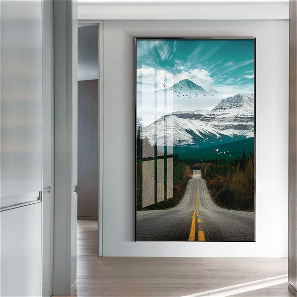 CORX Designs - Golden Mountain Canvas Art - Review