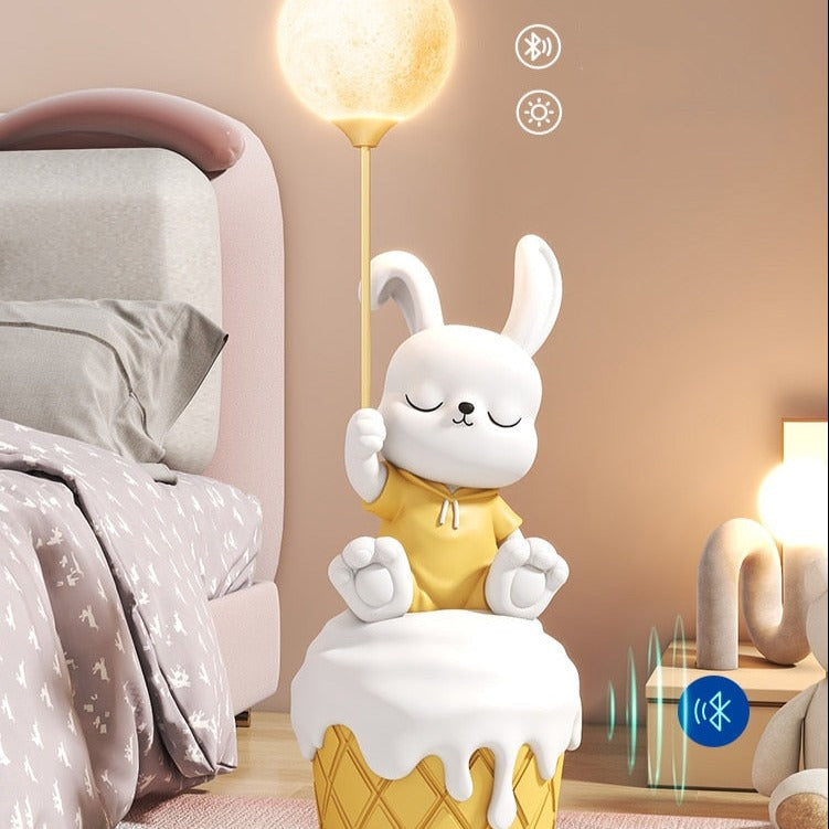 CORX Designs - Cute Bunny Statue with Light and Bluetooth Speaker - Review