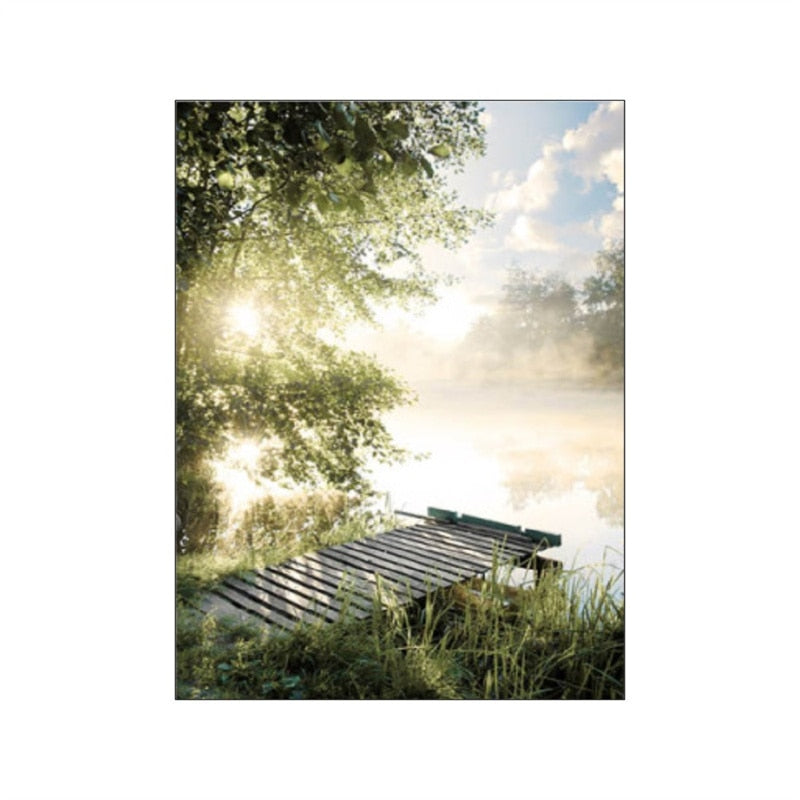 CORX Designs - Spring Morning Sunrise Sunflower Canvas Art - Review