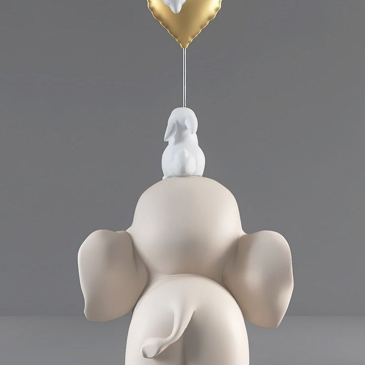 CORX Designs - Elephant Bunny with Balloon Statue - Review