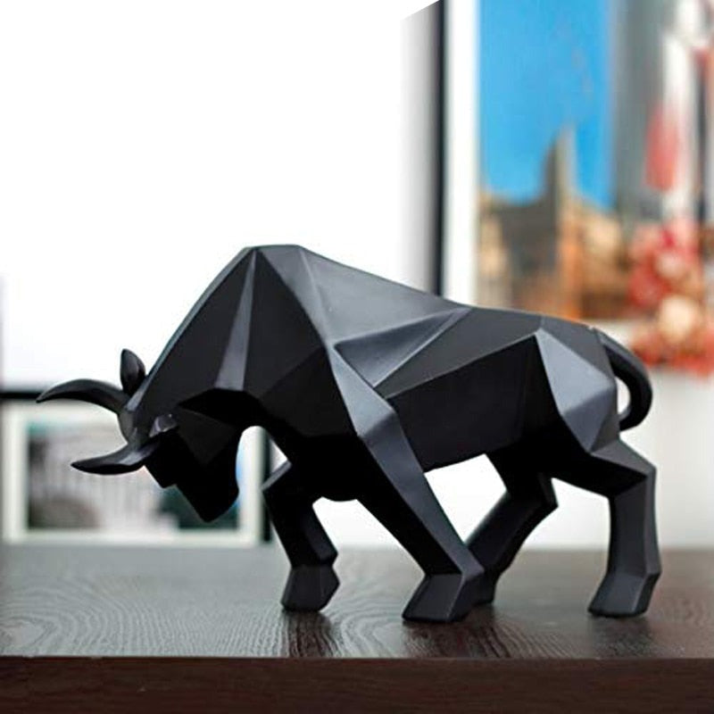 CORX Designs - Geometric Bull Statue - Review