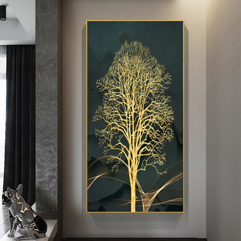 CORX Designs - Golden Tree Canvas Art - Review