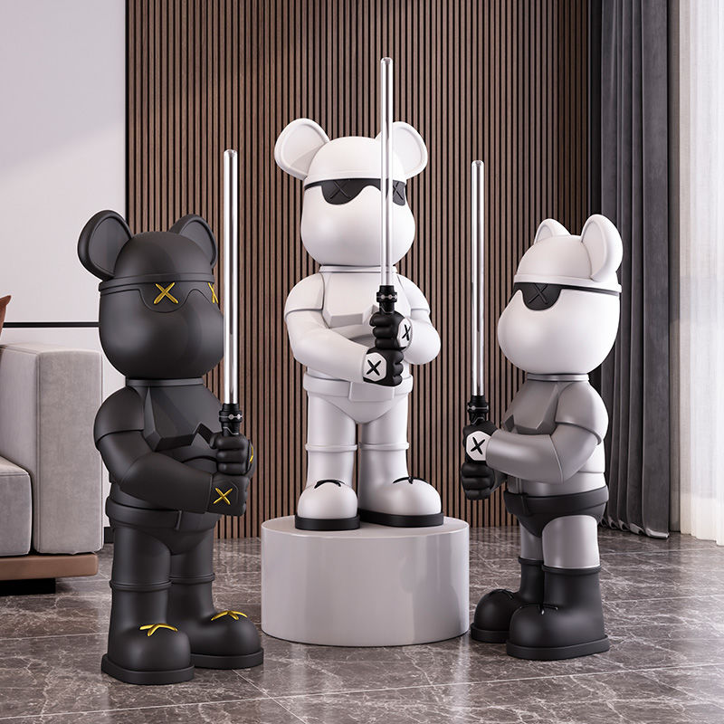 CORX Designs - Light Saber Bear Big Standing Statue with Light - Review