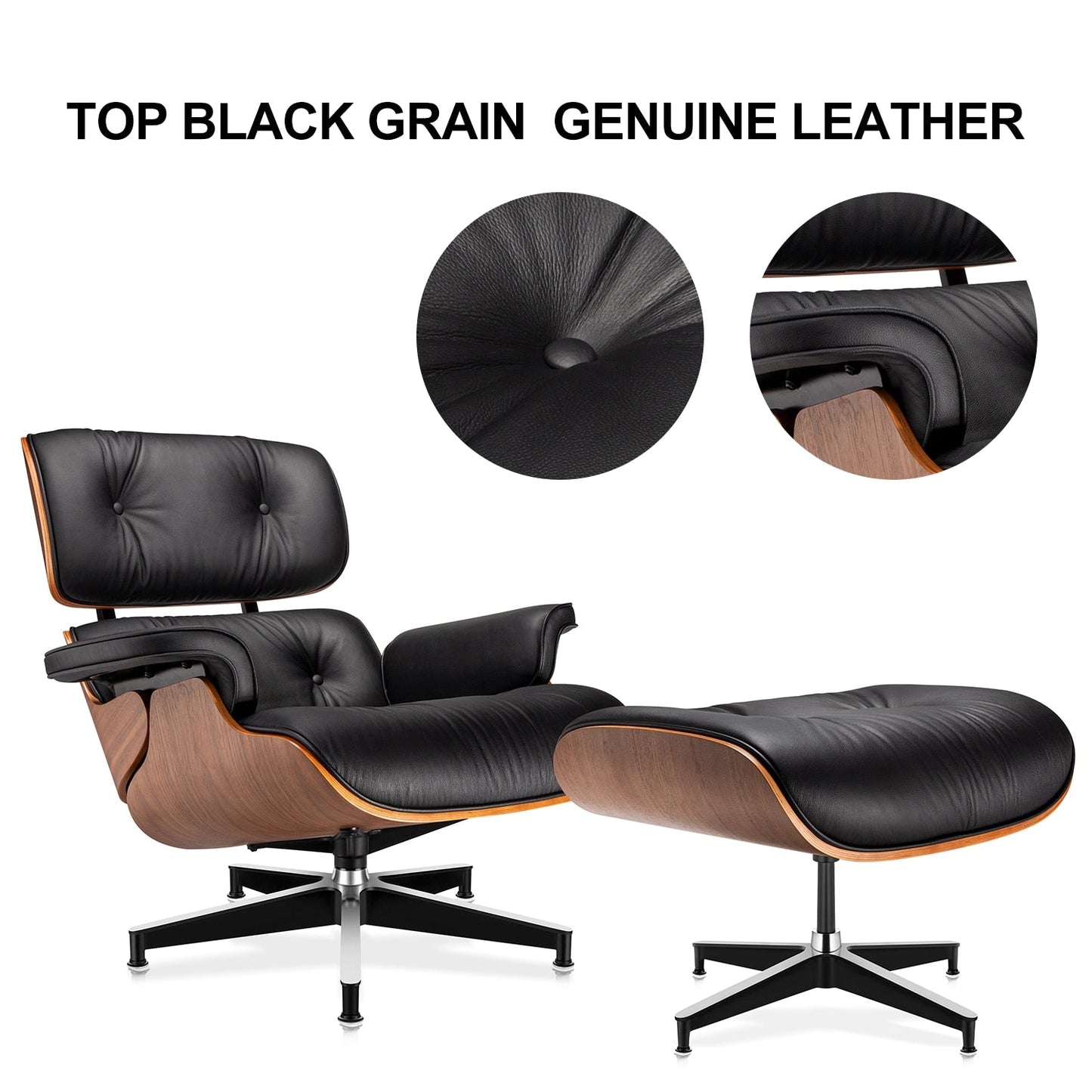 CORX Designs - Eames Mid-Century American Lounge Chair and Ottoman (Tall Version) - Review