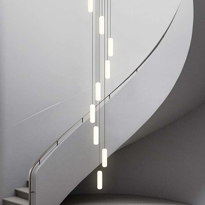 CORX Designs - Minimalist White Long Tube Hanging Lamps - Review