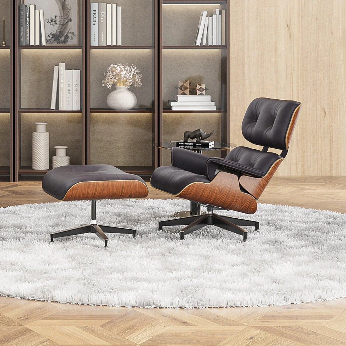 CORX Designs - Eames Mid-Century American Lounge Chair and Ottoman (Tall Version) - Review