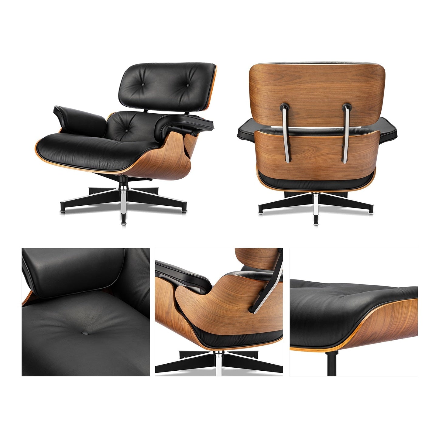 CORX Designs - Eames Mid-Century American Lounge Chair and Ottoman (Tall Version) - Review