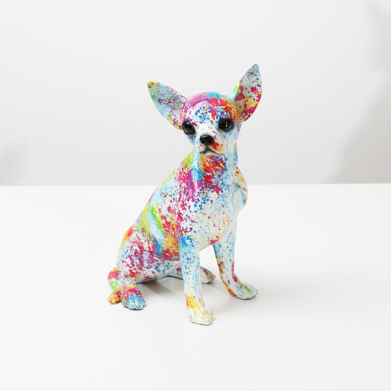 CORX Designs - Painted Chihuahua Resin Statue - Review
