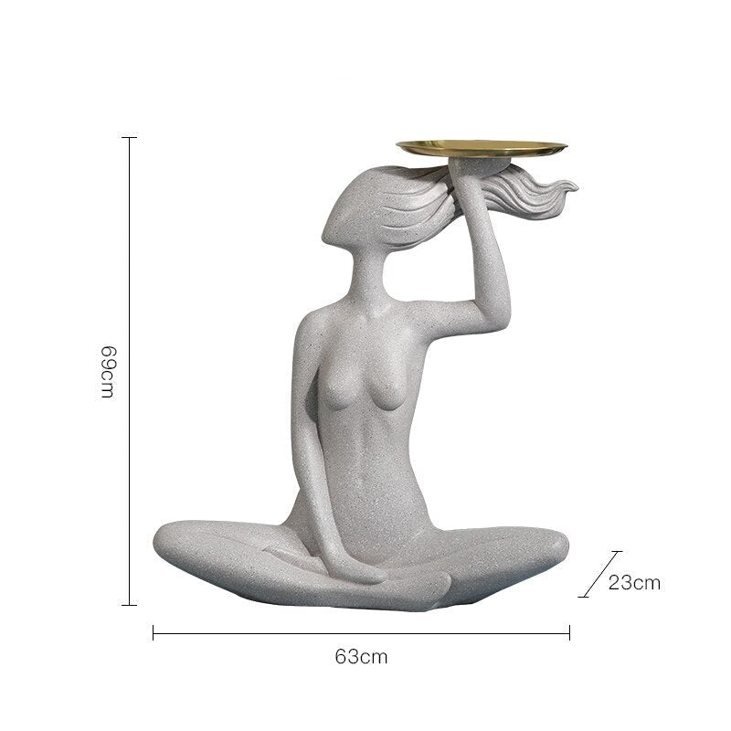 CORX Designs - Female Yoga Statue with Tray - Review