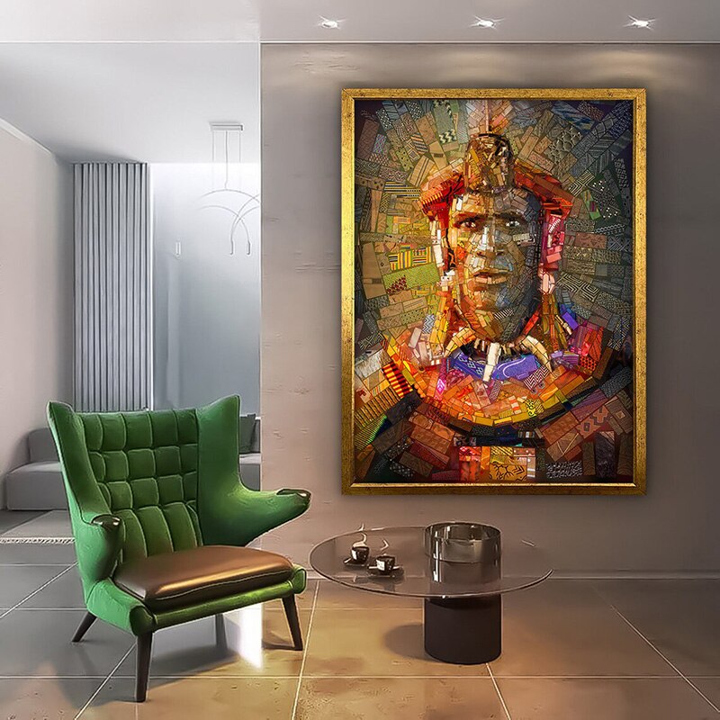 CORX Designs - African Ethnic Mosaic Canvas Art - Review