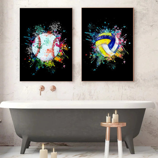 CORX Designs - Graffiti Sport Ball Canvas Art - Review