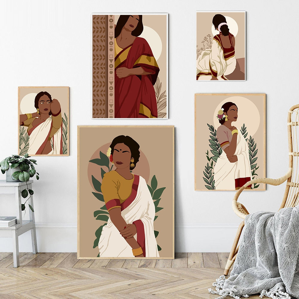 CORX Designs - Indian Woman Wall Art Canvas - Review