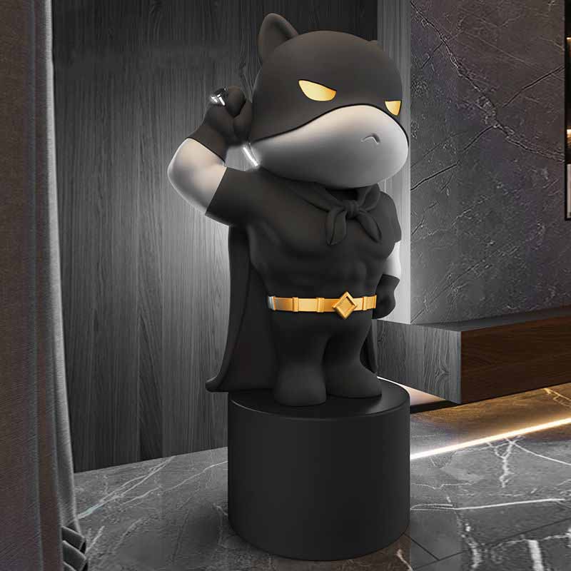CORX Designs - Cute Batman with Light Saber Statue - Review