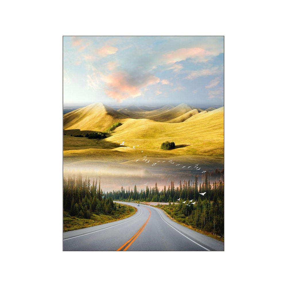 CORX Designs - Golden Mountain Canvas Art - Review
