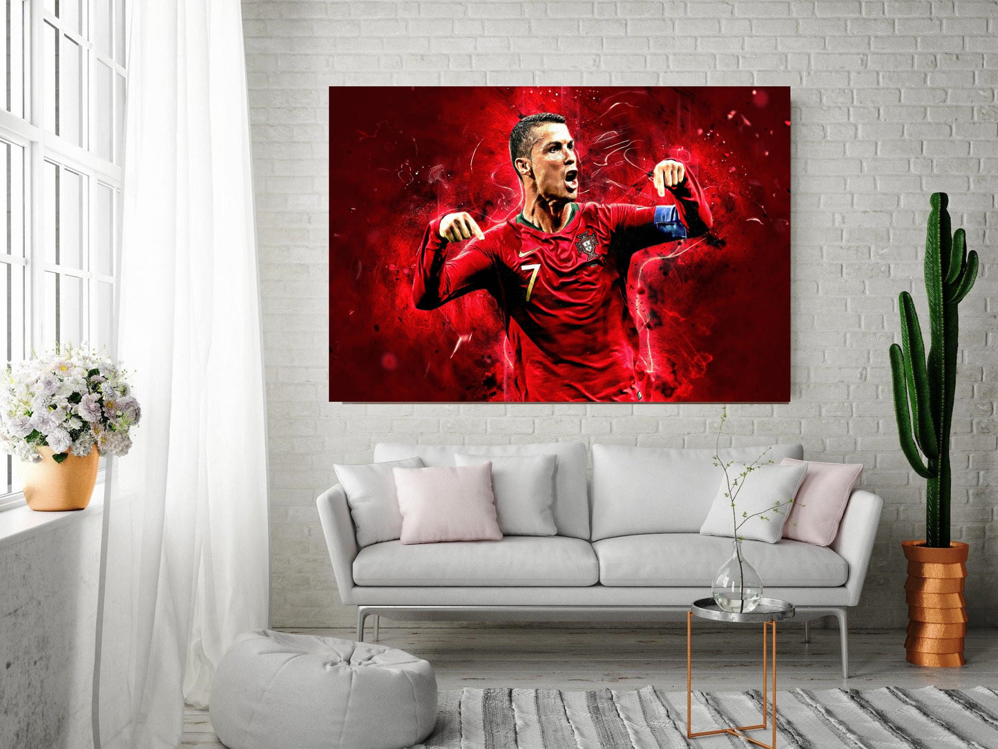 CORX Designs - Football Legend CR7 Cristiano Ronaldo Canvas Art - Review