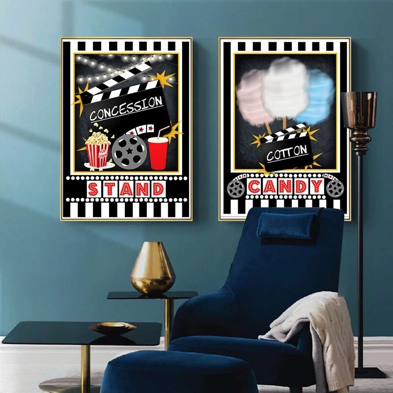 CORX Designs - Movie Night Theater Canvas Art - Review