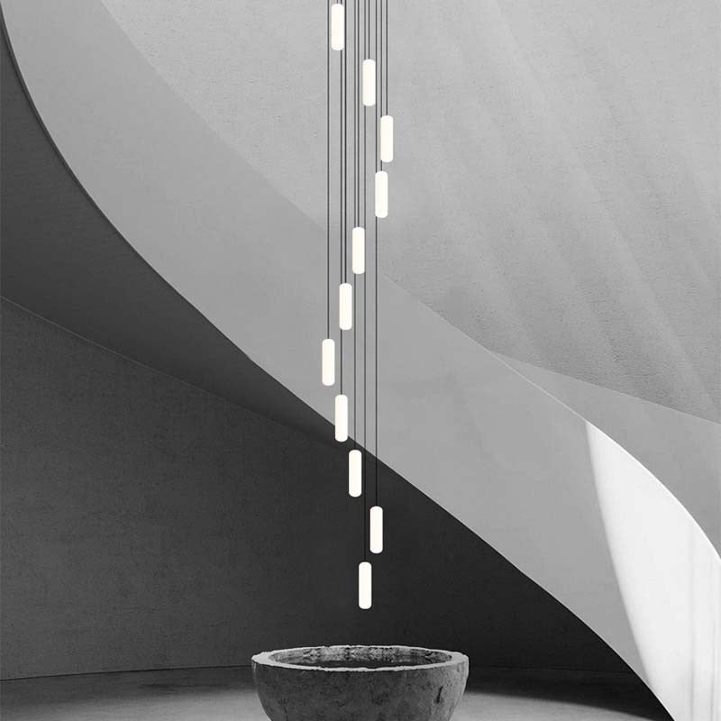CORX Designs - Minimalist White Long Tube Hanging Lamps - Review