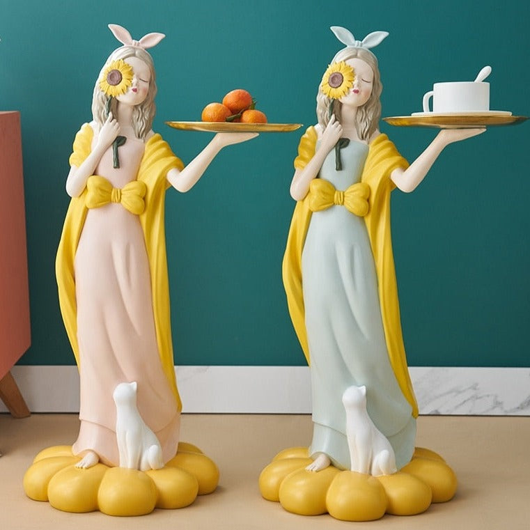 CORX Designs - Sunflower Girl Floor Large Statue - Review