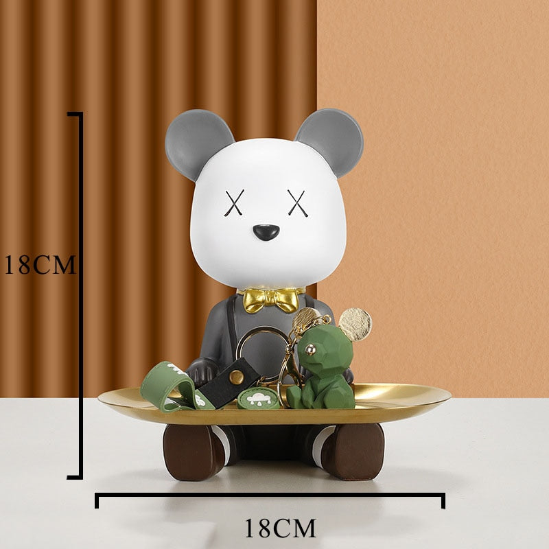 CORX Designs - Cute Bow Tie Bear Tray Statue - Review