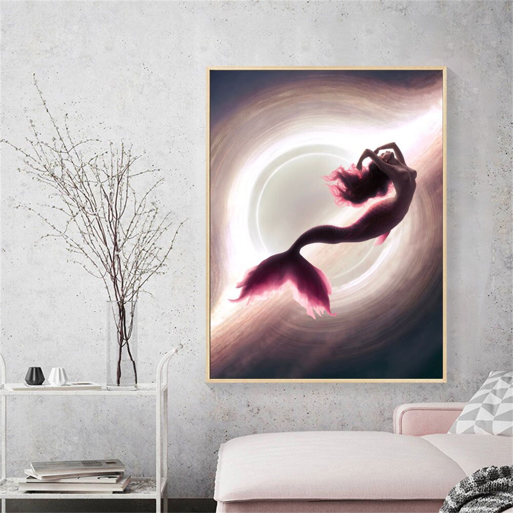 CORX Designs - Pink Mermaid Canvas Art - Review