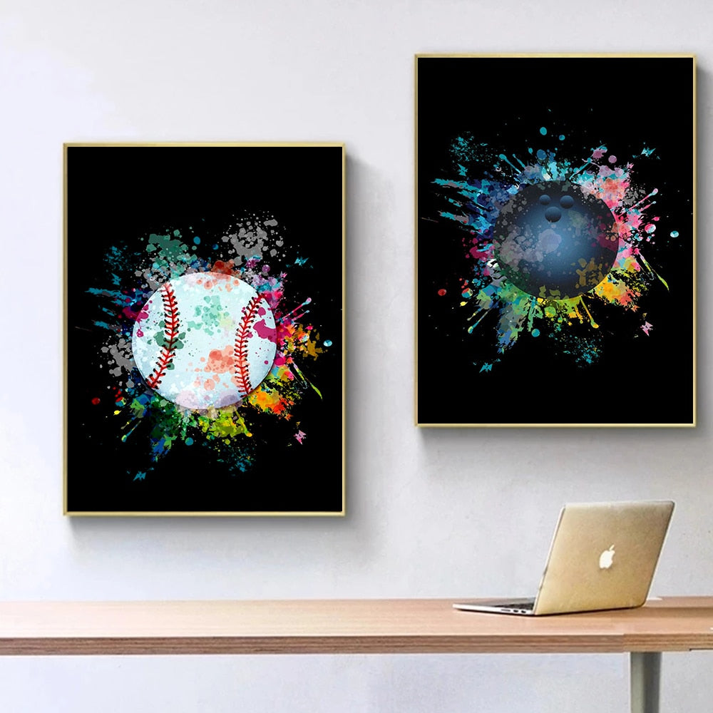 CORX Designs - Graffiti Sport Ball Canvas Art - Review