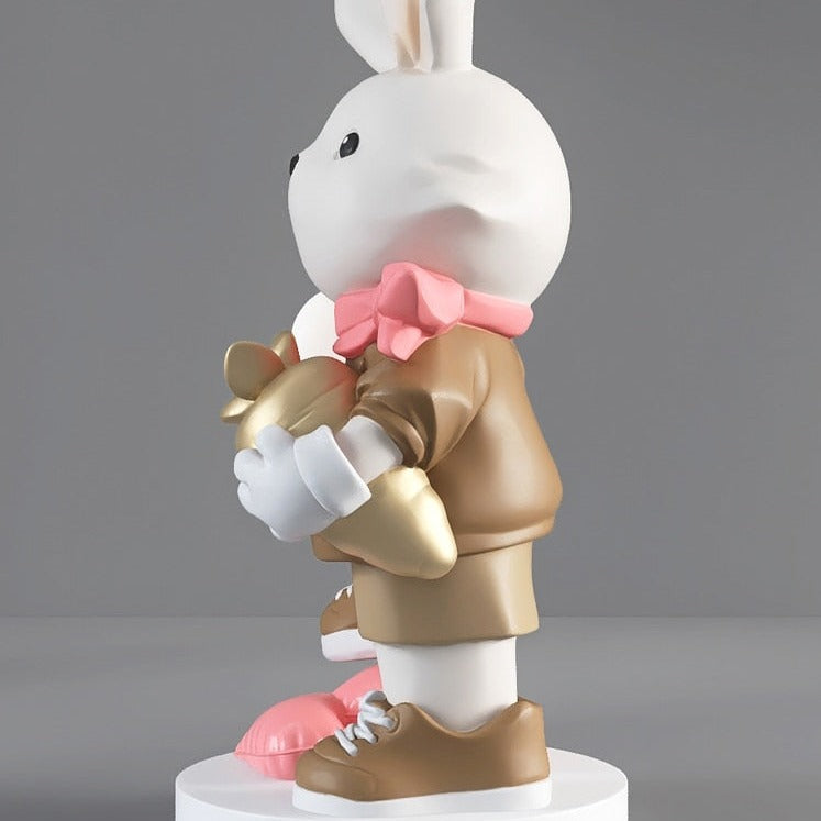 CORX Designs - Bunny Scarf Floor Statue with Light - Review