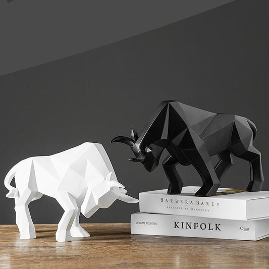 CORX Designs - Geometric Bull Statue - Review