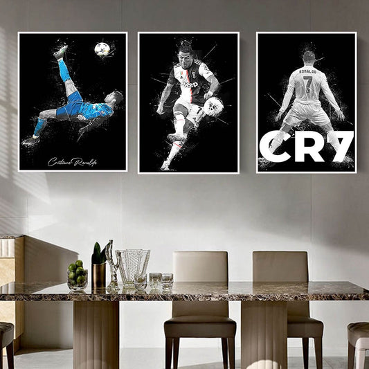 CORX Designs - Cristiano Ronaldo Football Star Canvas Art - Review