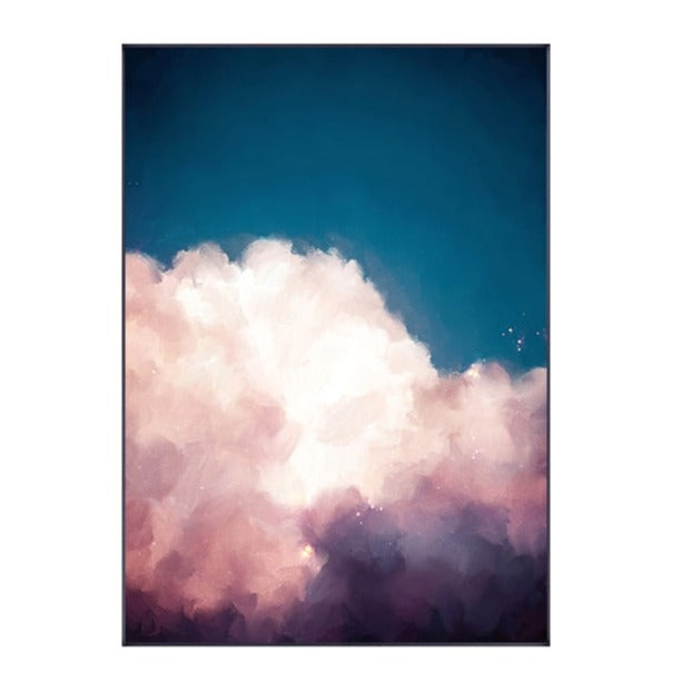 CORX Designs - Pink White Clouds Canvas Art - Review