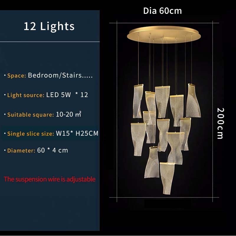 CORX Designs - Wave Acrylic Luxury Chandelier - Review