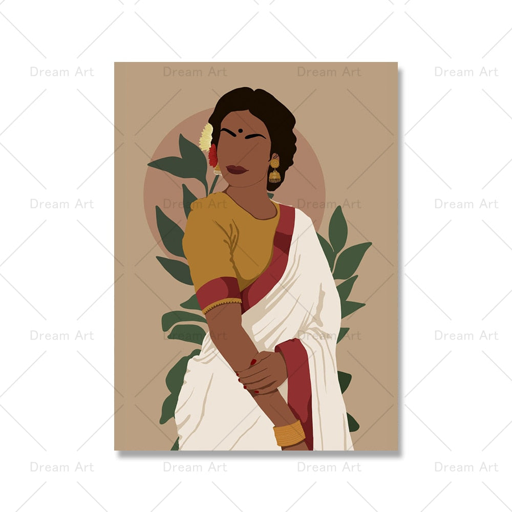 CORX Designs - Indian Woman Wall Art Canvas - Review