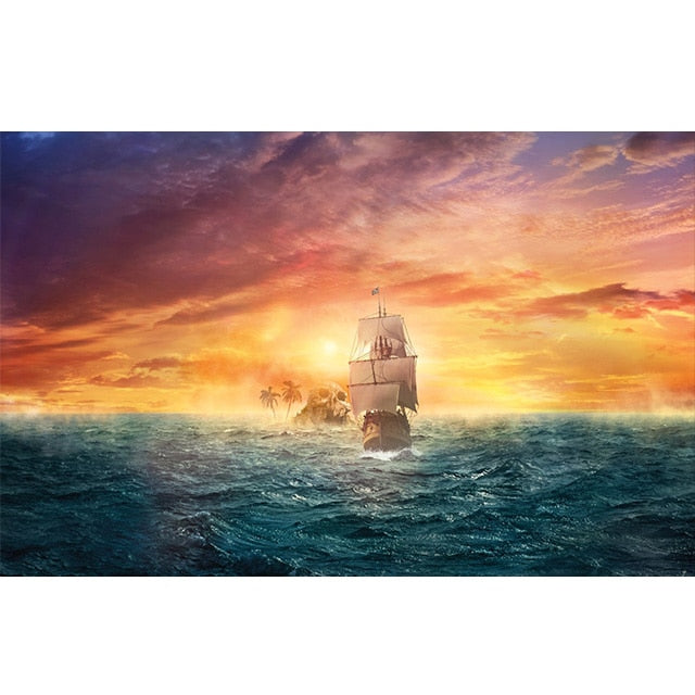 CORX Designs - Pirate Ship Canvas Art - Review