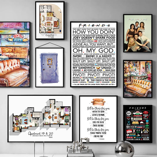 CORX Designs - Friends TV Show Canvas Art - Review