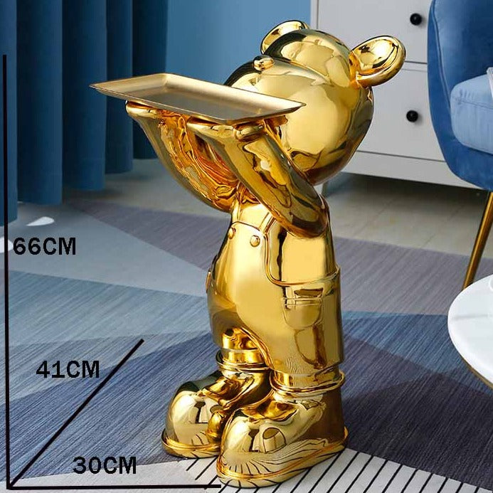 CORX Designs - Electroplated Bear Tray Statue - Review