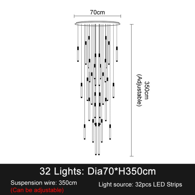 CORX Designs - Xavier Long Luxury Chandelier - Review