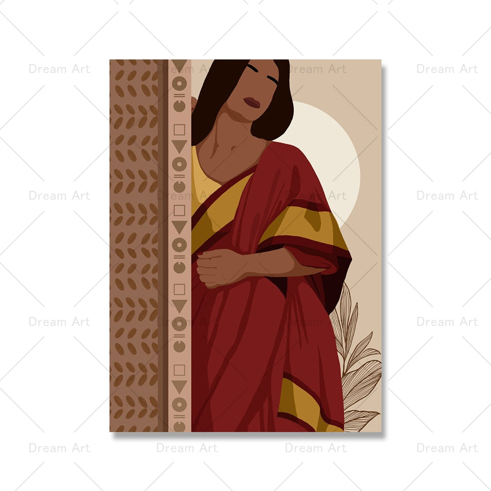CORX Designs - Indian Woman Wall Art Canvas - Review