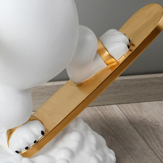 CORX Designs - Polar Bear Snow Board Large Floor Statue with Tray - Review