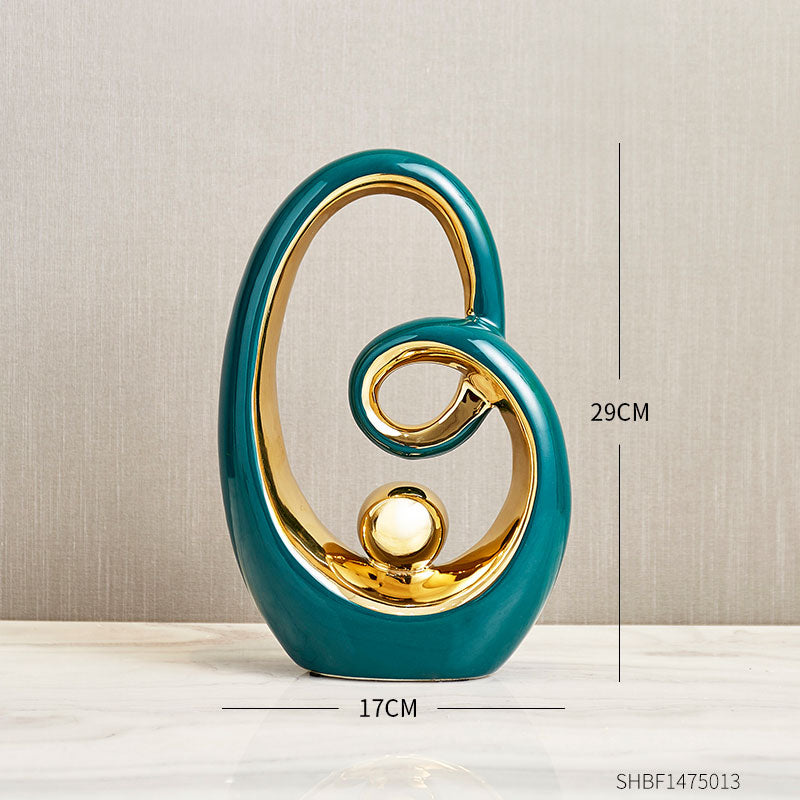 CORX Designs - Ceramic Abstract Art Small Figurines - Review