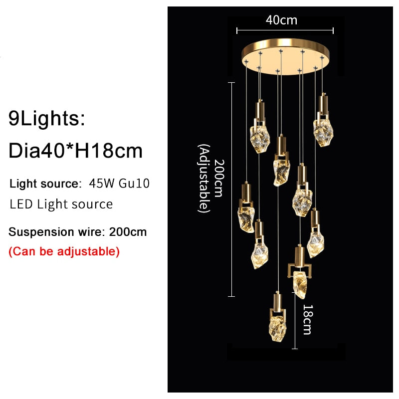 CORX Designs - Golden Diamond Crystal Chandelier - Review