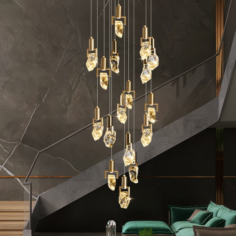 CORX Designs - Golden Diamond Crystal Chandelier - Review