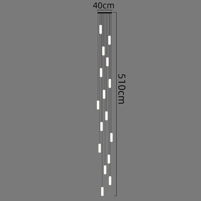 CORX Designs - Minimalist White Long Tube Hanging Lamps - Review