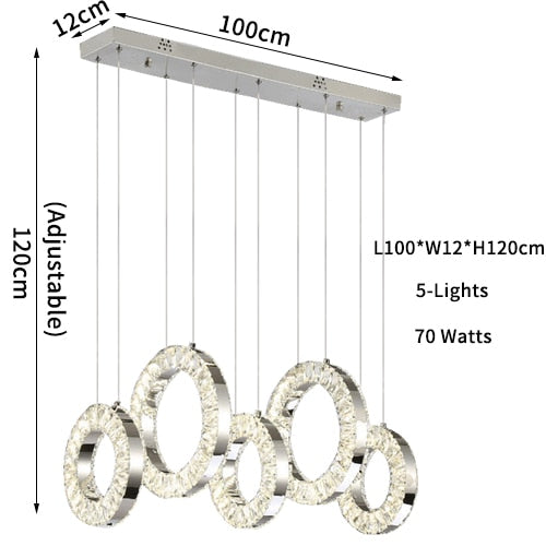 CORX Designs - Luxury Crystal Ring Chandelier - Review