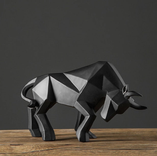CORX Designs - Geometric Bull Statue - Review